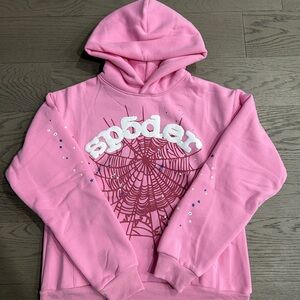 Pink Spider Hoodie OG Web Size S